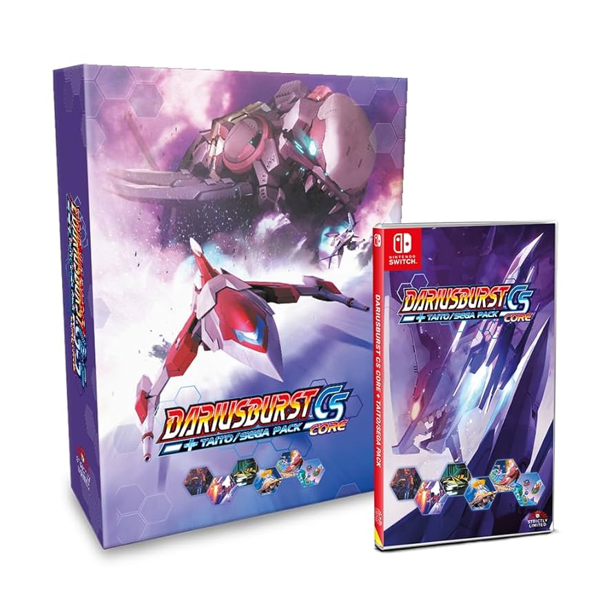 SW Dariusburst CS Core+Sega Pack 欧州限定 新品 DARIUSBURST CS CORE + TAITO/SEGA Pack - Collector's Edition